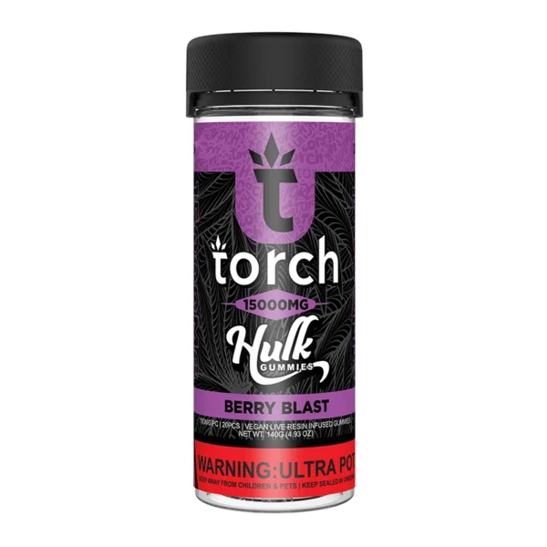 hulk gummies berry blast